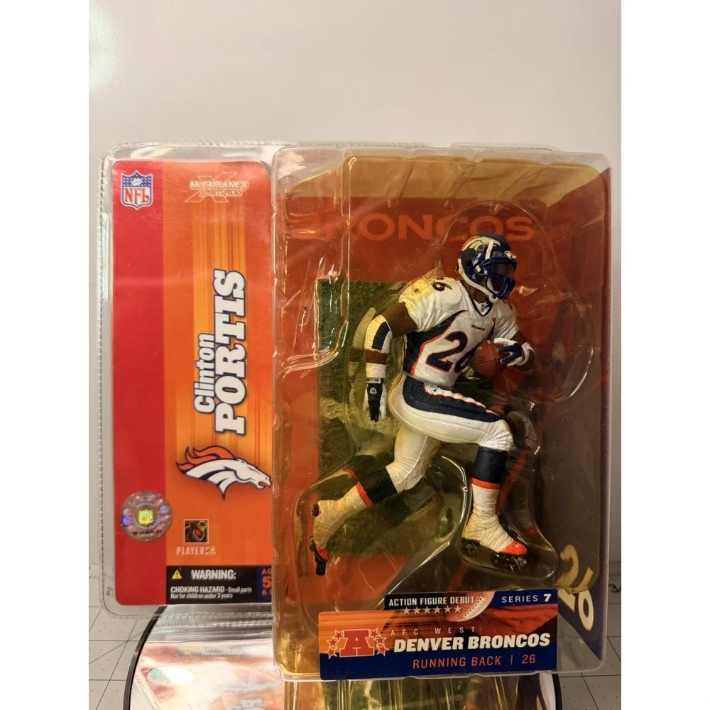 McFarlane Toys NFL Series 7 Clinton Portis Denver Broncos Action Figure